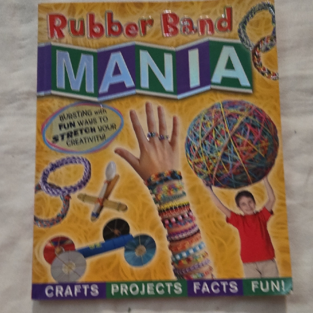 Rubber Band Mania Book